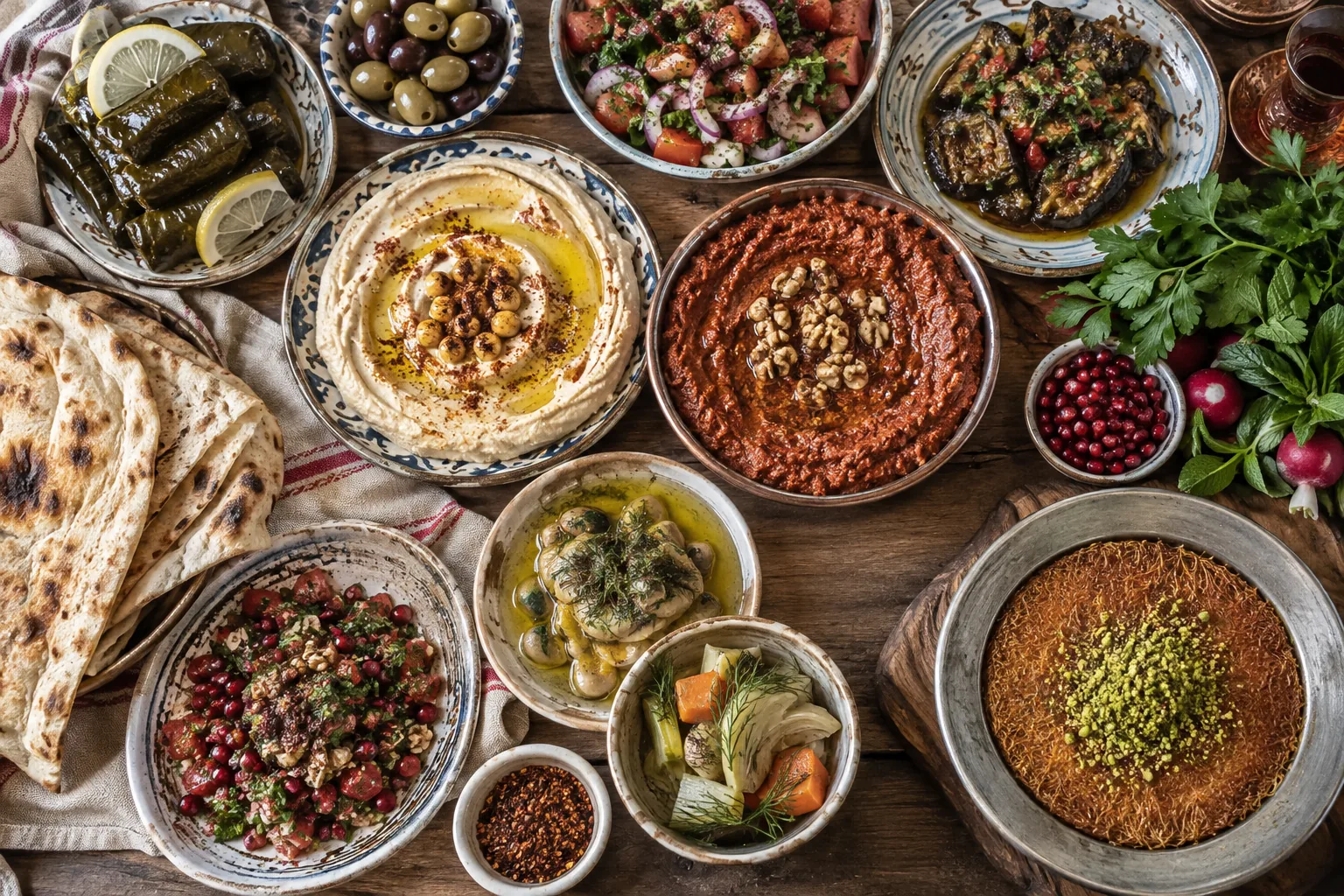 Hatay mutfağından paylaşımlı sofra